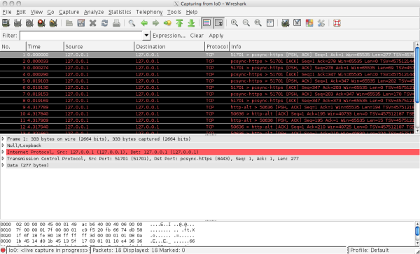 wireshark https traffic in ios app